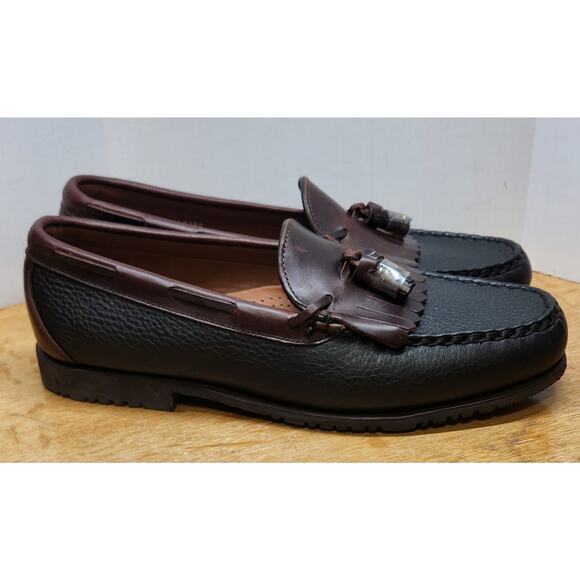 NWOB Mens 11.5D Allen Edmonds Nashua Leather Tassel Loafers Dominican Republic main image 5
